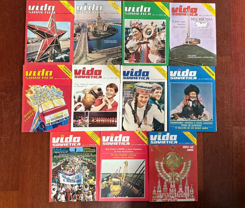 Lote de Revistas - Vida Soviética