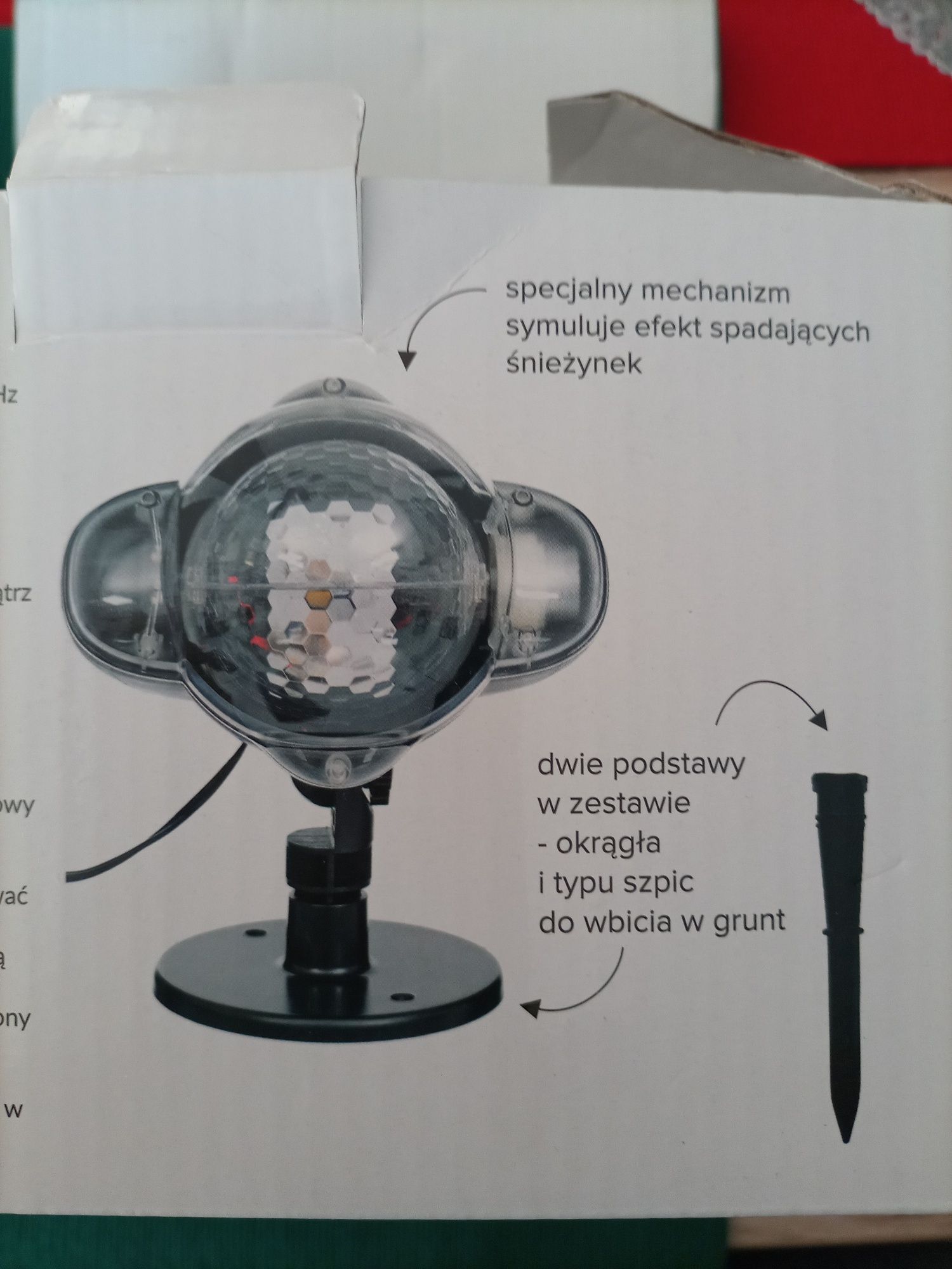 Projektor świetlny LED