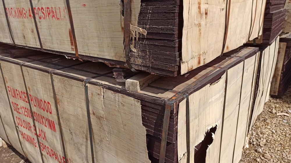 Sklejka topolowa 21mm 2500x1250 szalunkowa stropowa szalunki strop