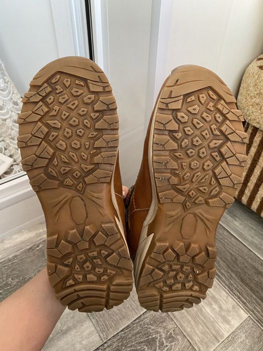 Зимние мужские ботинки нубук, плотный мех Sguu Sayota