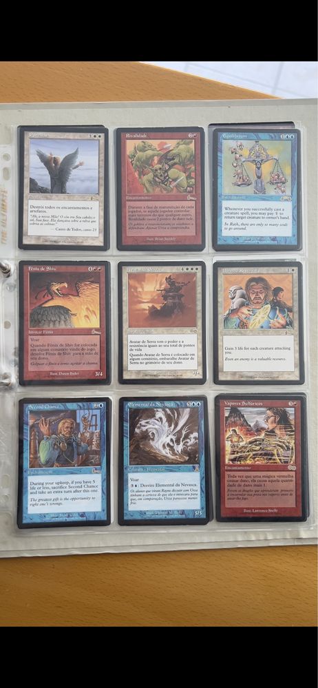 Cartas Raras e Incomuns - Magic The Gathering