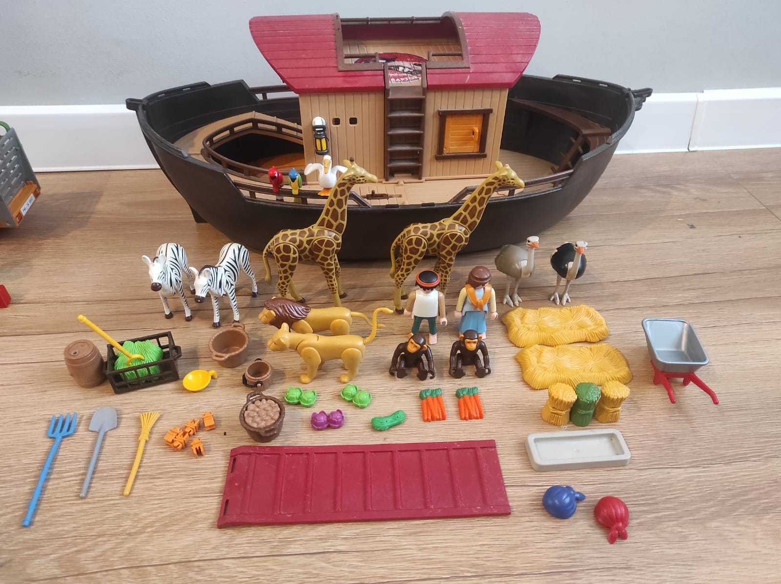 Playmobil. 7 zestawów. Arka Noego, Zoo, małe Zoo, wyspa