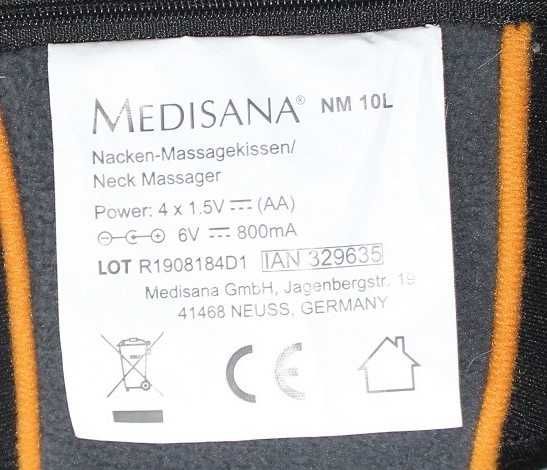 Medisana NM10L masażer karku z funkcją grzania