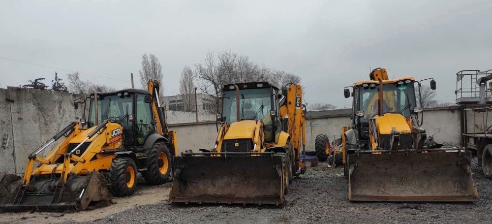 Оренда/ послуги екскаватора – навантажувача JCB 3 СХ + гідромолот