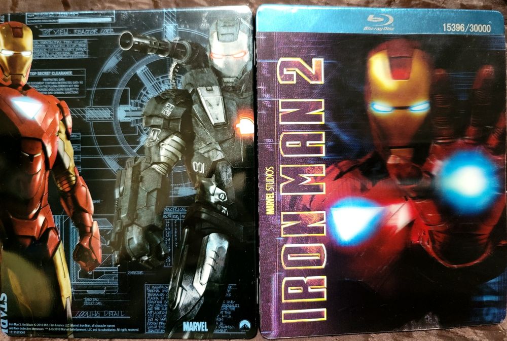 Фильмы разных жанров в Steelbook Blu Ray (Начало, 2012 и др)