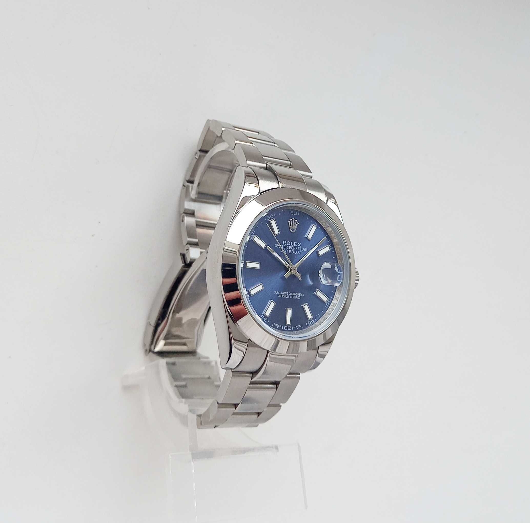 Годинник Rolex Datejust blue Dial. клас ААА