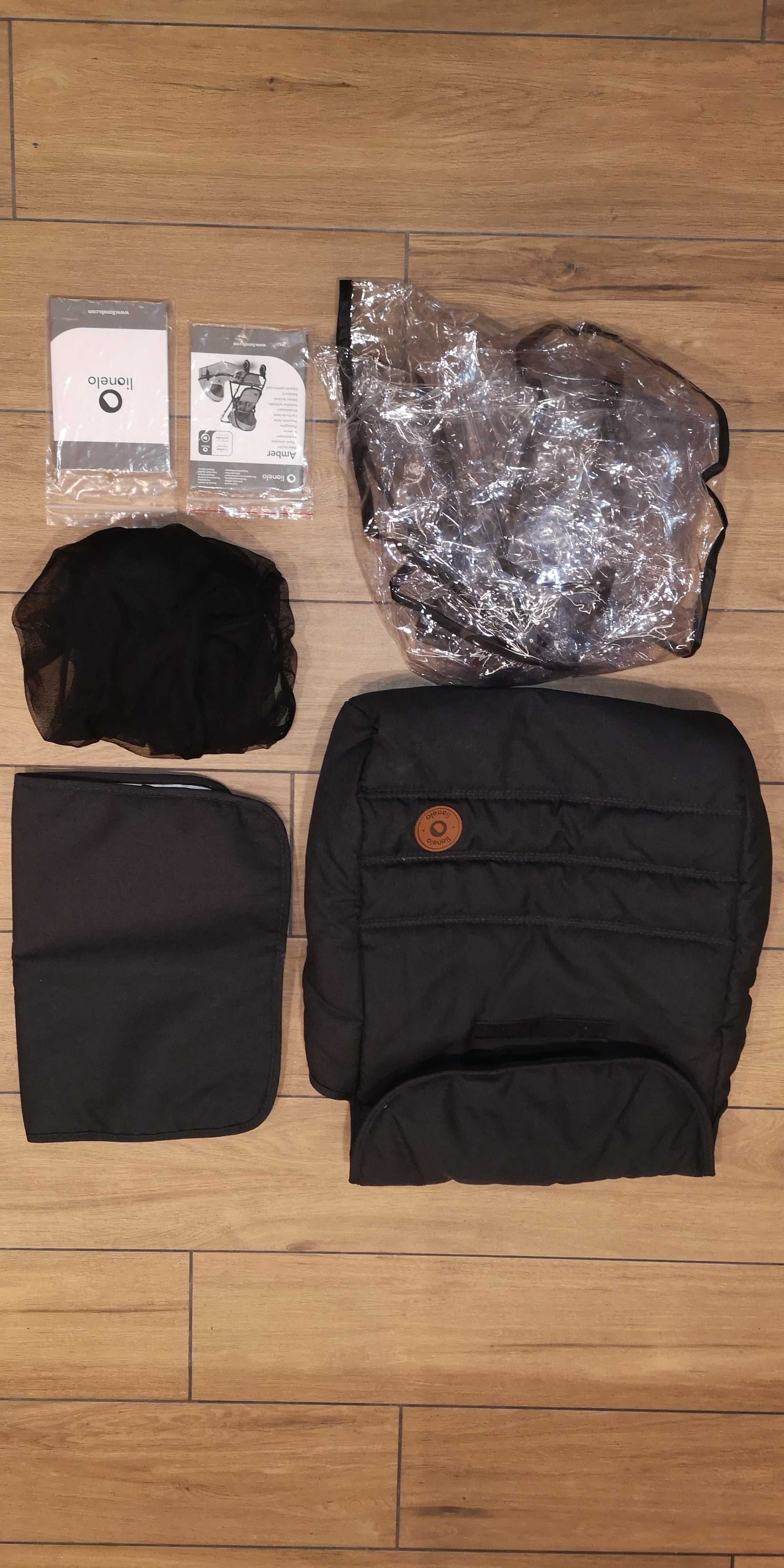 Wózek Lionelo Amber 3 w 1 plus torba (nowa)