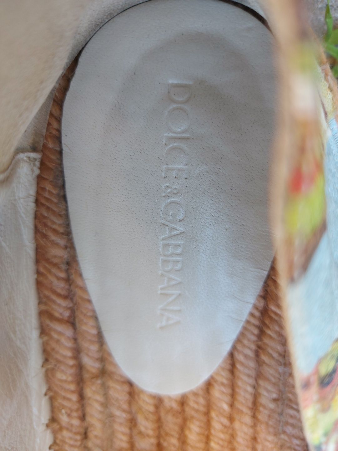 Еспадрильї DOLCE &GABBANA 38 р(24 см) Оригінал