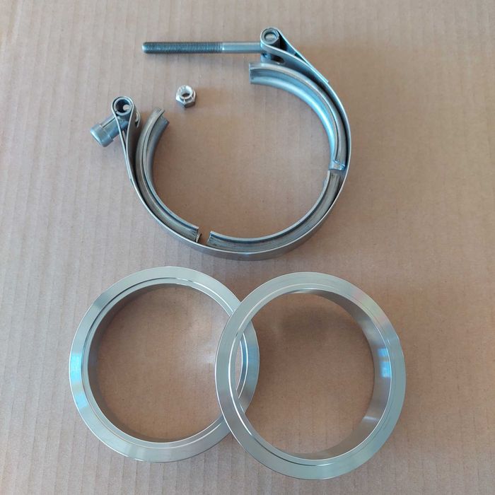 89mm - Braçadeira Escape V band Inox
