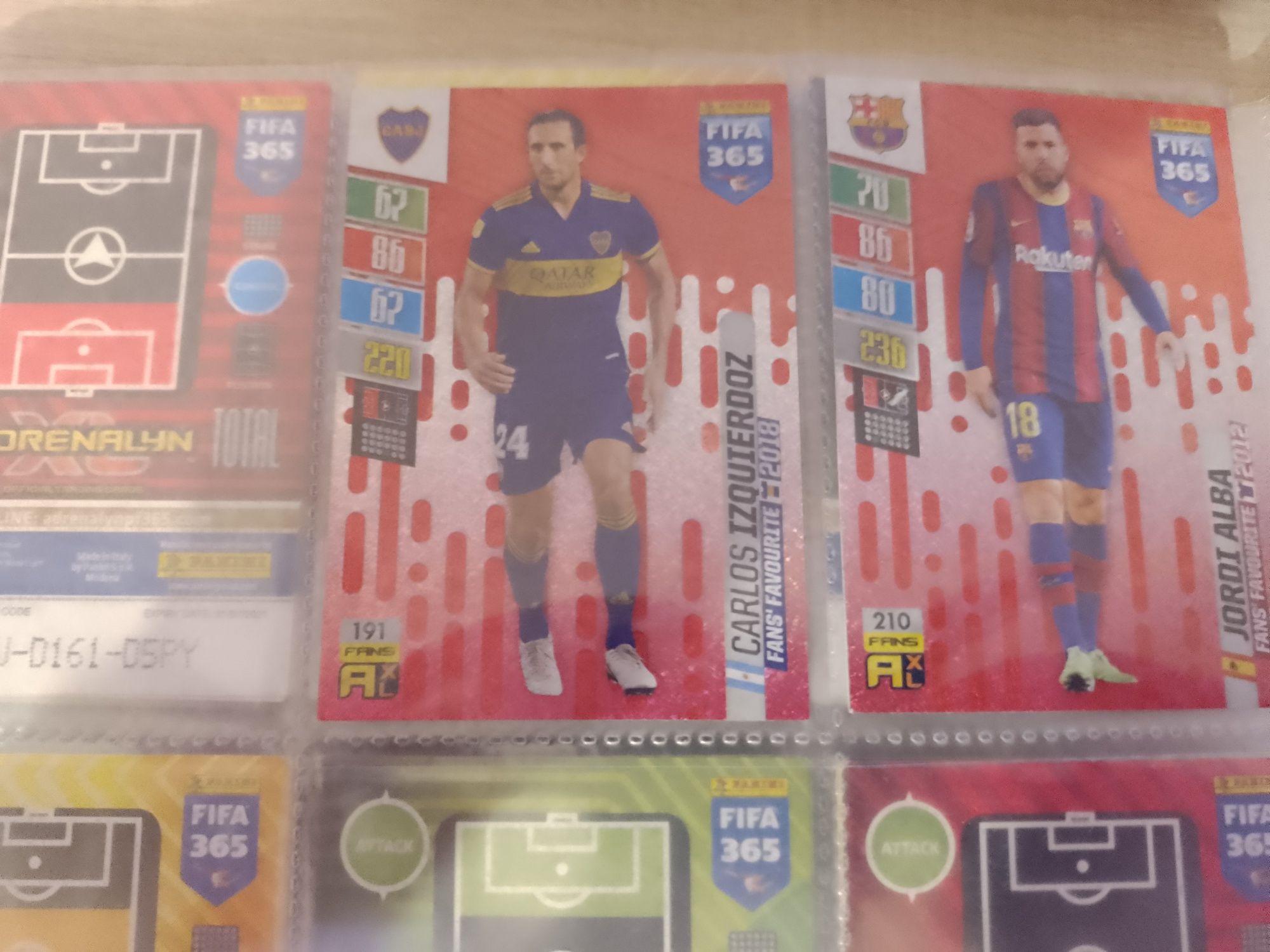 Karty FIFA 365, match attax, world cup russia 2018