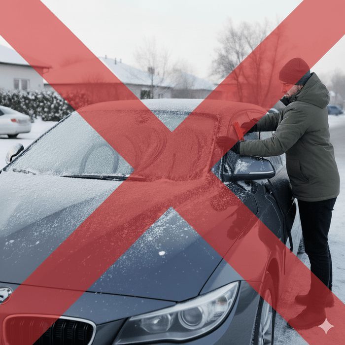 Osłona Antyszronowa na Szybę Samochodu i na Lusterka 145x100 cm