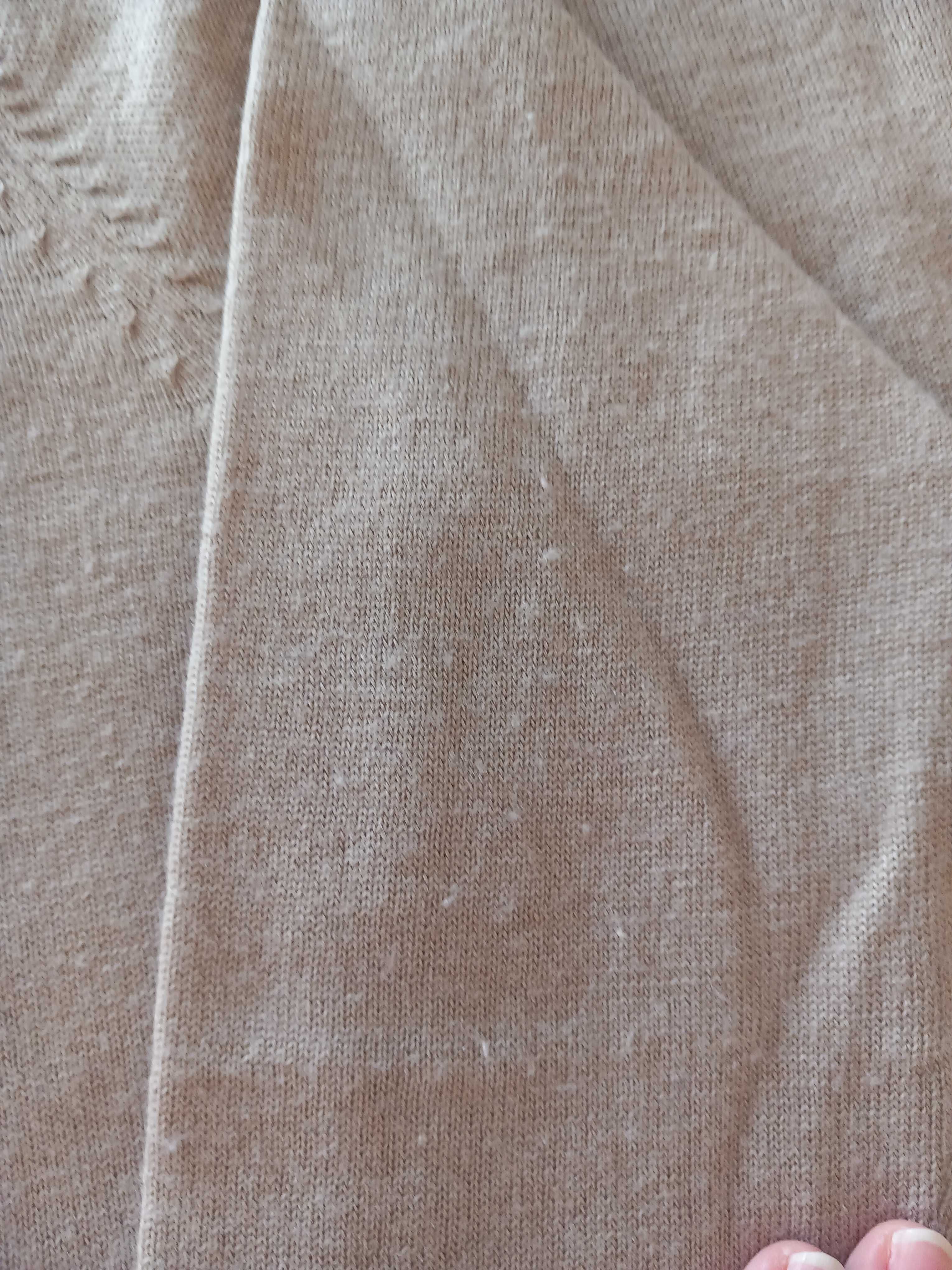 Camisola malha bege