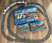 3w1  XXL LEGO City 60051 Superszybki pociąg pasażerski + 60238 + 60205