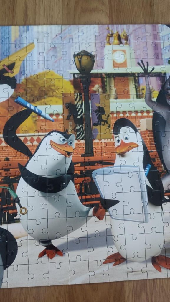 Puzzle Alexander, 260 elementów, Pingwiny z Madagaskaru