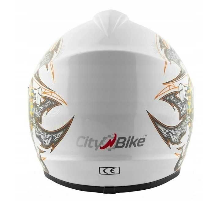 Kask dziecięcy TATAN WHITE Cross Quad Enduro