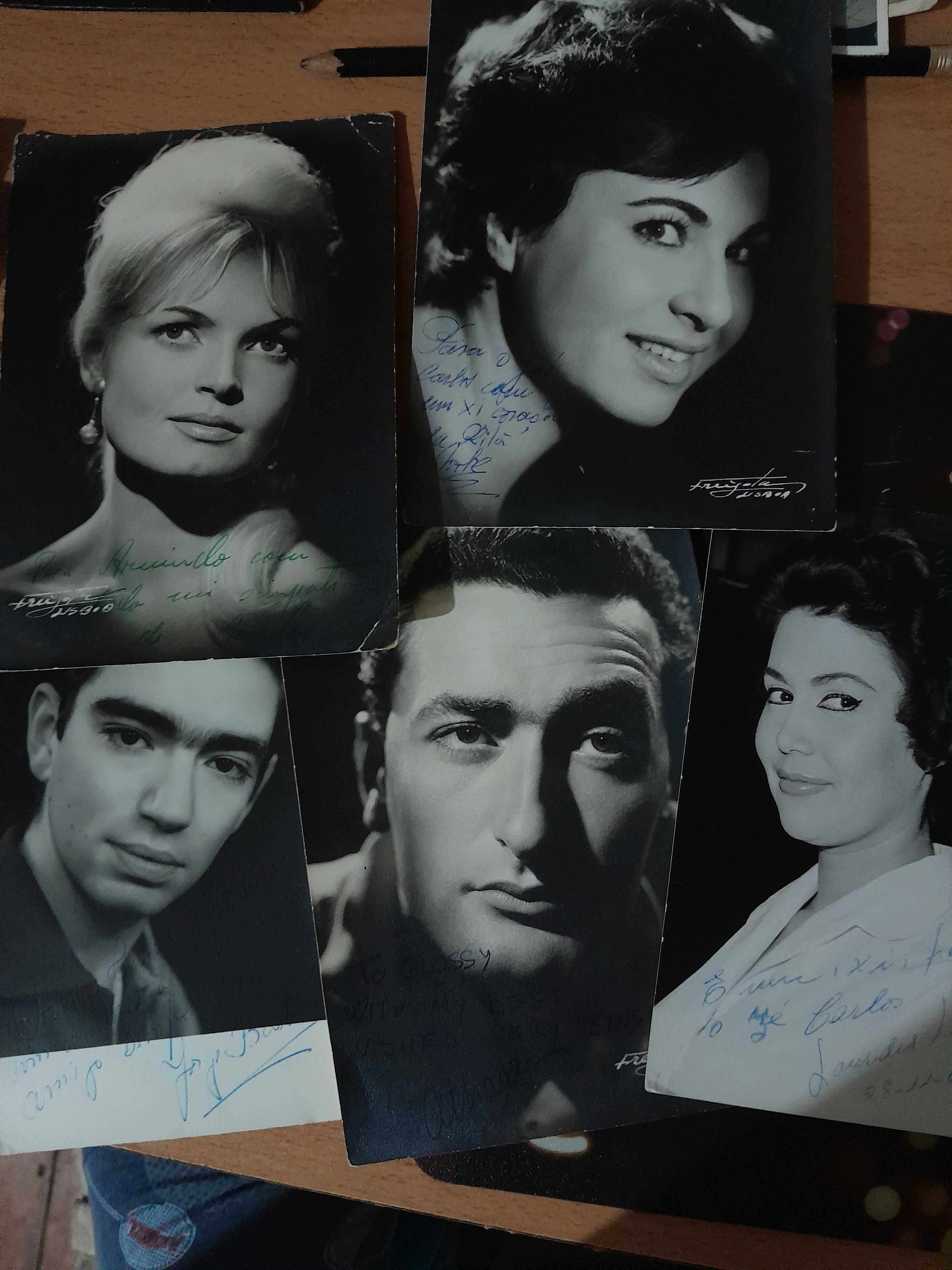 Fotos autografadas artistas portugueses