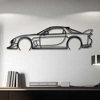 Декоративне панно на стіну машина Mazda RX-7 Kit 76см