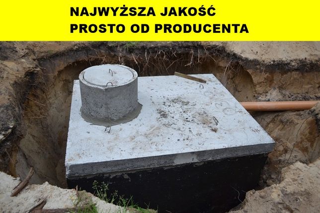 szambo betonowe 5000l 5m3 5 tys l atestowane zbiornik Goniądz Sztabin