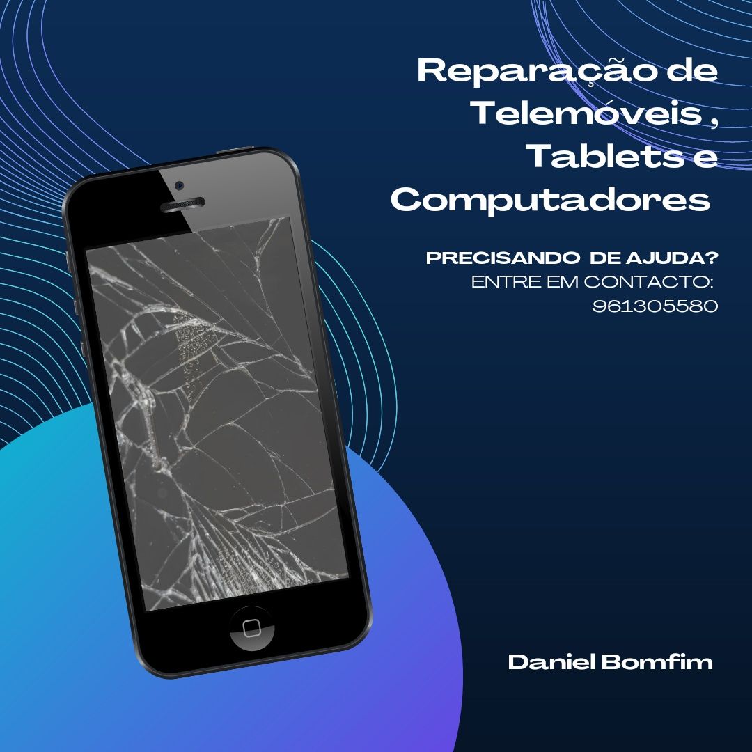 Reparação de telemóveis, tablets e computadores