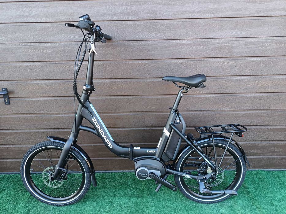 Rower Składak Elektryczny 20" Zundapp X100 Bosch 1x8 Shimano 2xT Nowy