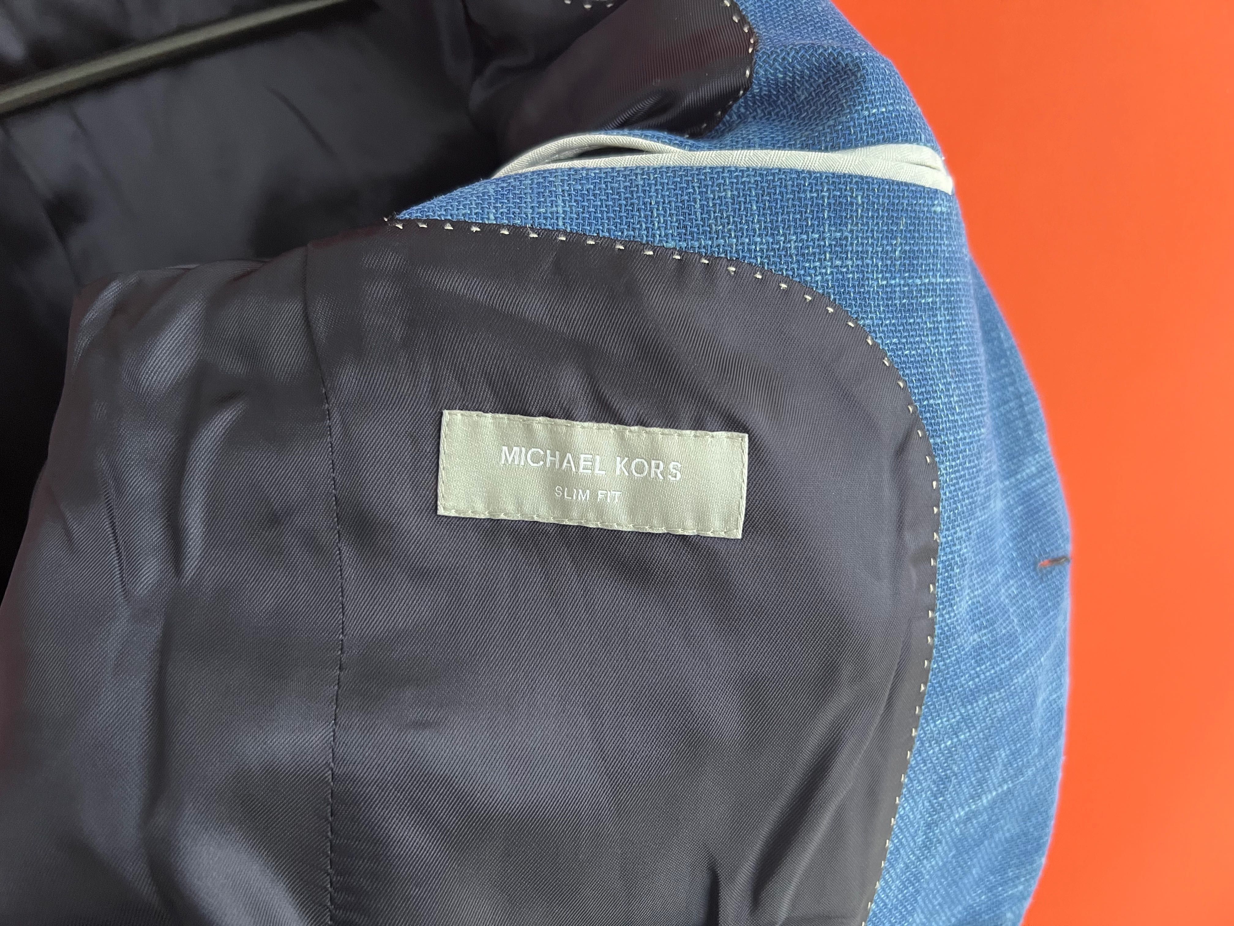 Michael Kors оригинал мужской пиджак Блэйзер размер 48 M Б У