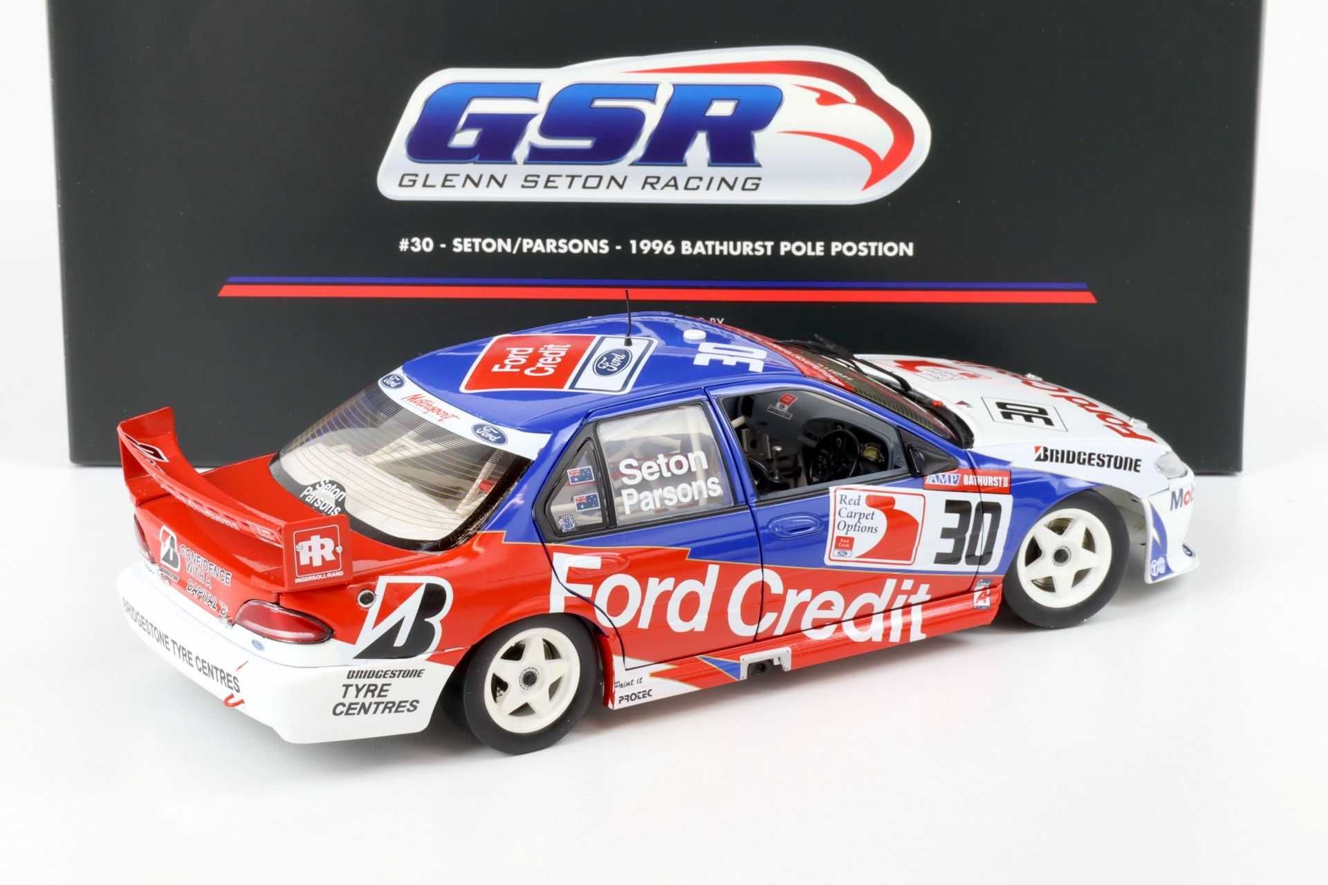 1:18 Apex Ford Falcon Credit Racing #30 Bathurst 1996 white/red
