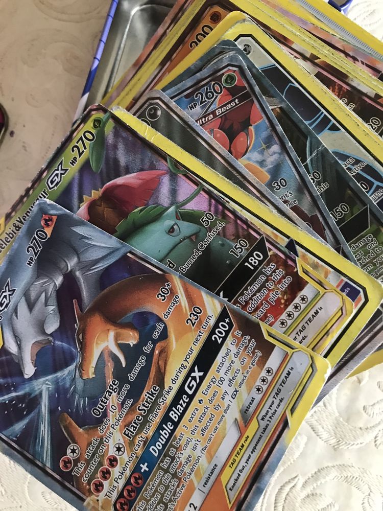 Cartas Pokemon - colecao da minha filha