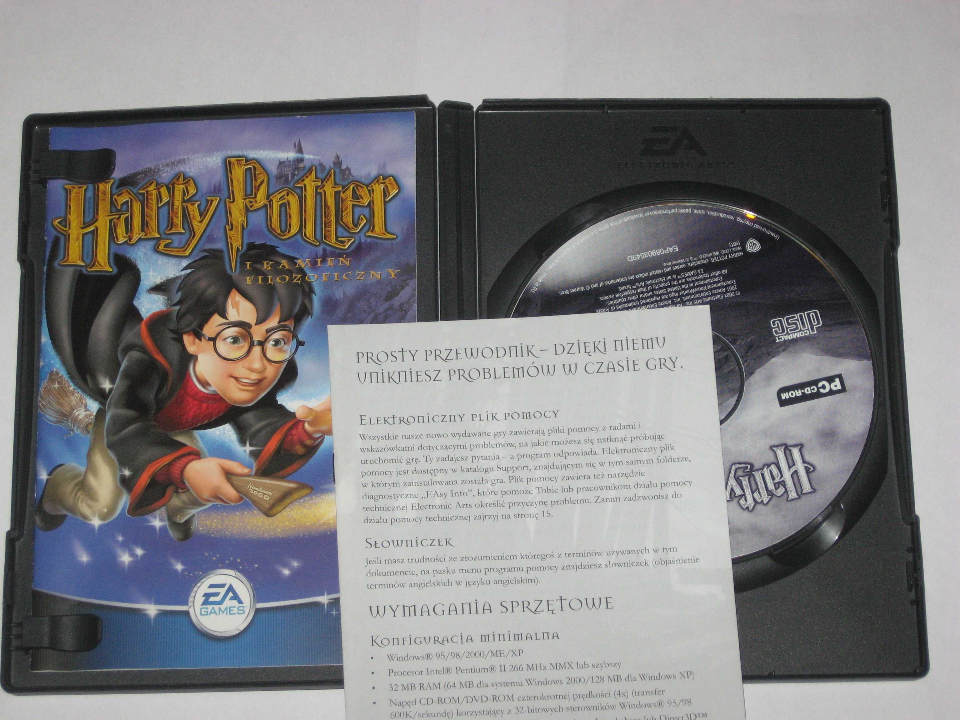 Gra Harry Potter i Kamień Filozoficzny! po polsku! BDB! PC!