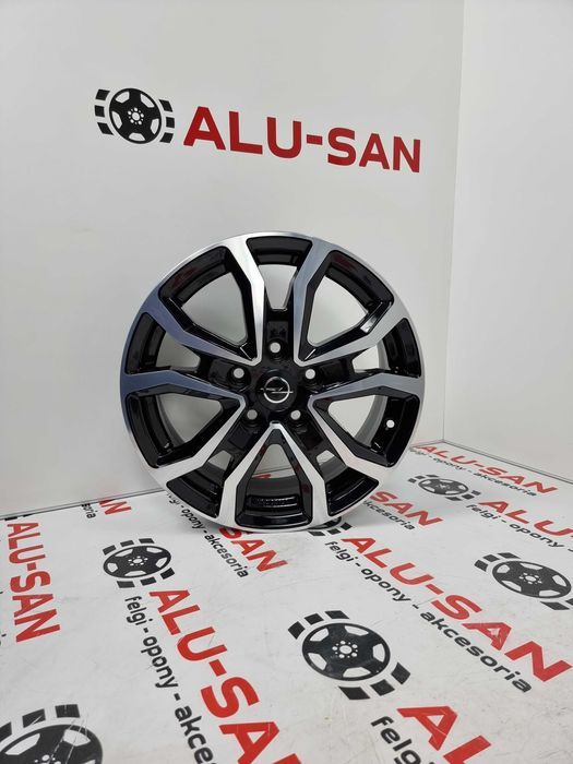 NOWE alufelgi OPEL 16" 5x114,3 Vivaro - Czarne