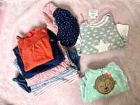 Zestaw ubranek 74 H&M next carter’s  sukienki bluzka bluza