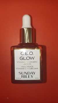 Ceo glow sunday riley witamina c oil turmeric olejek rozświetlający