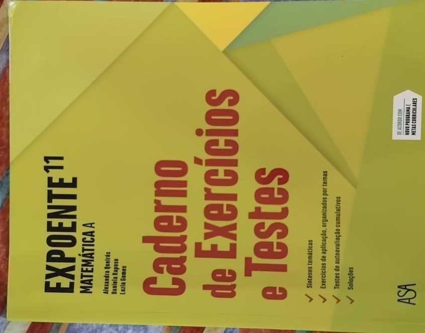 Expoente 11º ano - Caderno de Exercícios e Testes