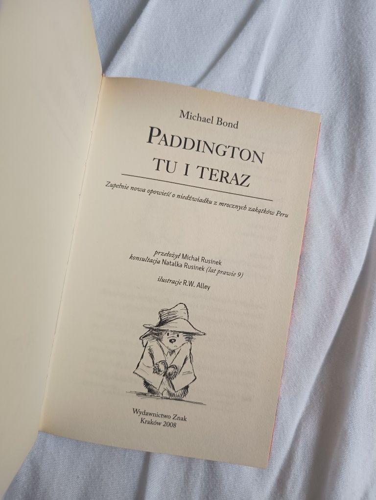 zestaw książek Paddington tu i teraz + Paddington zdaje egzamin