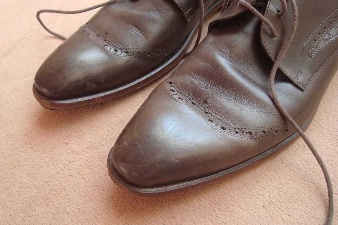 eleganckie buty półbuty skóra naturalna rozm 42 wittchen