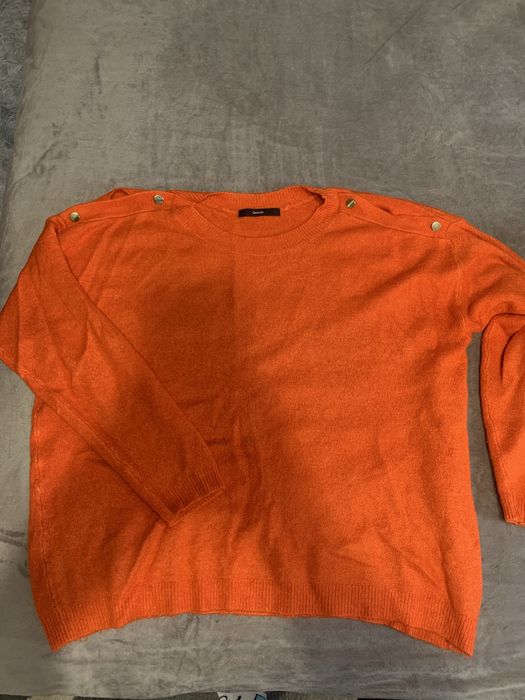 Яскравий оранжевий светр XL-XXL