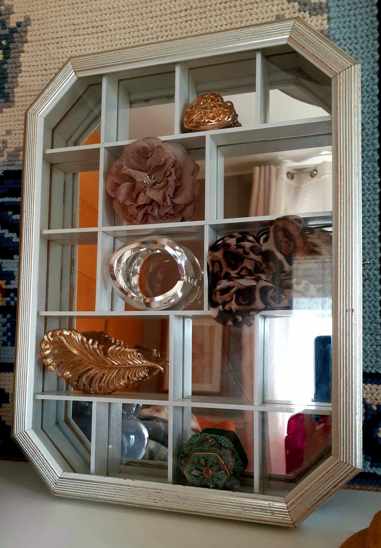 Vitrine espelhada