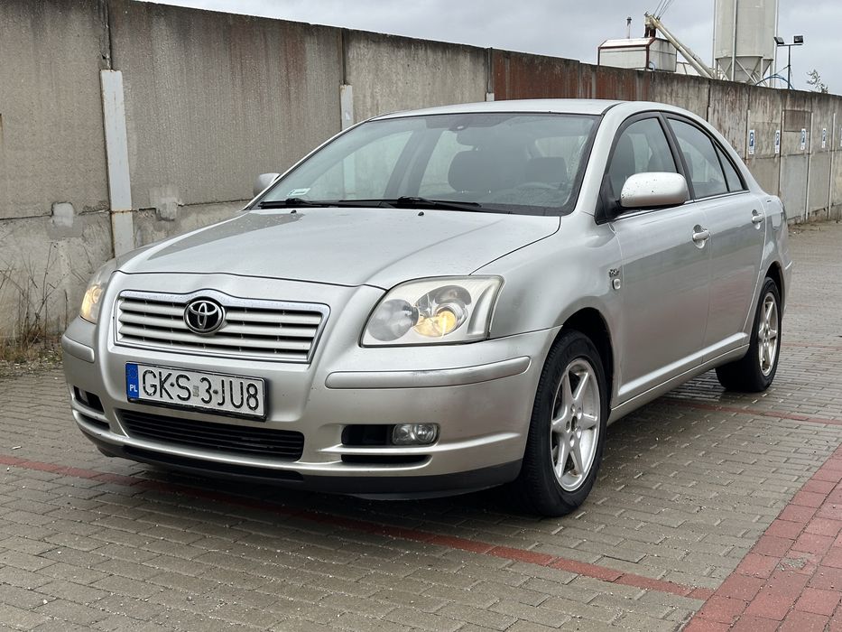 Toyota Avensis T25 Sedan 2.0 Diesel, klimatyzacja, bez korozji!