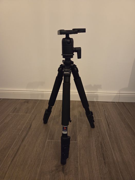 Statyw Benro A-350 EX + głowica BH-1 + pokrowiec