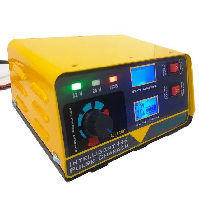 Импульсное зарядное устройство 12 - 24 Вольта. ANJING - 908 D.