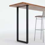 Zestaw 2 metalowych nóg stołowych 105 cm, Homtone