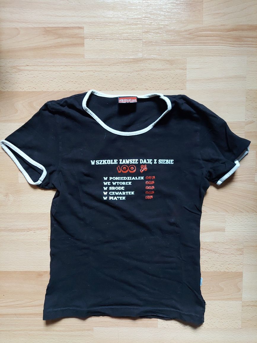 szkoła | śmieszny nadruk | koszulka | T-shirt