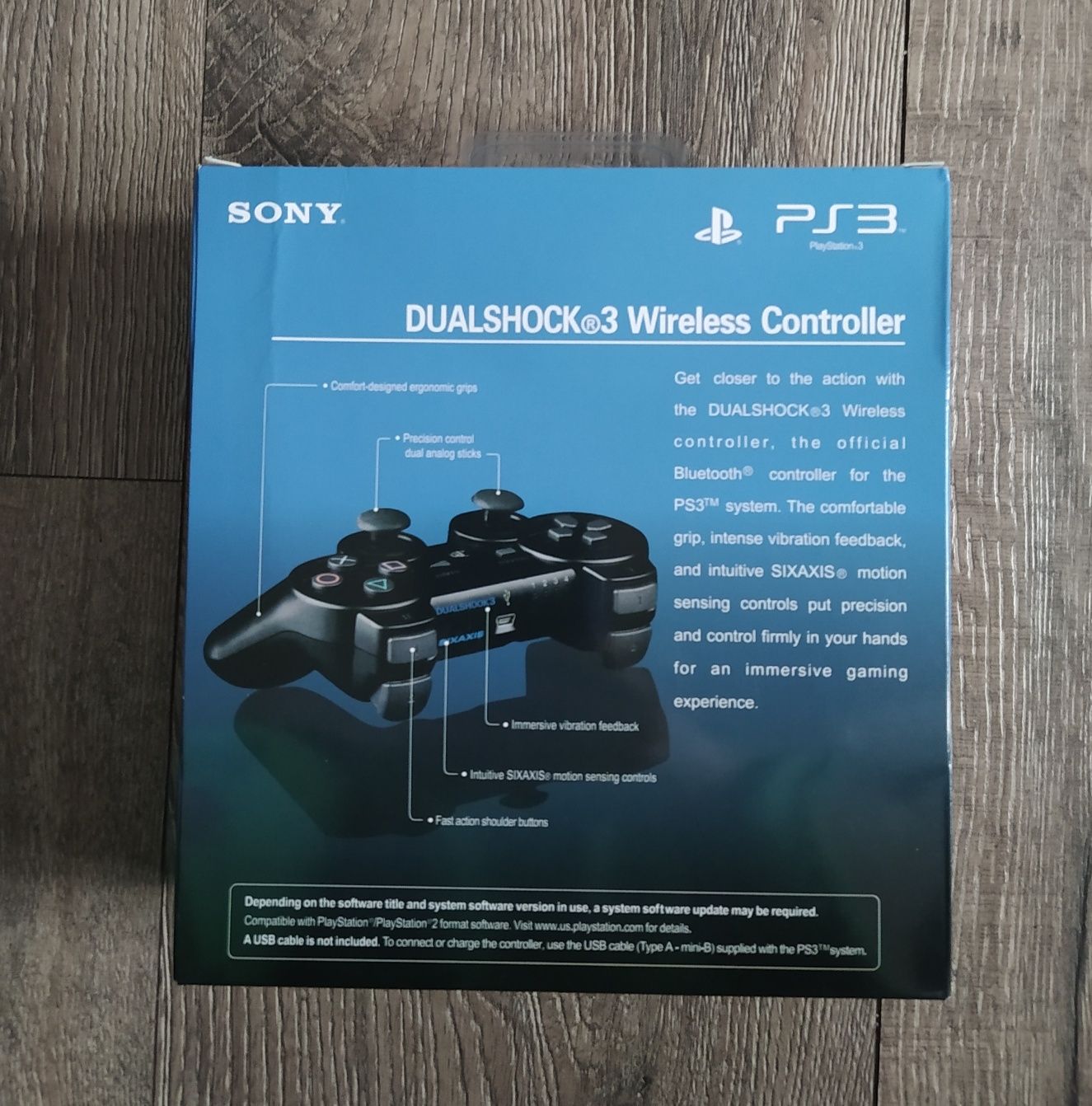 Pad PS3 Sony Oryginalny Czarny Bezprzewodowy Wysyłka Nowy