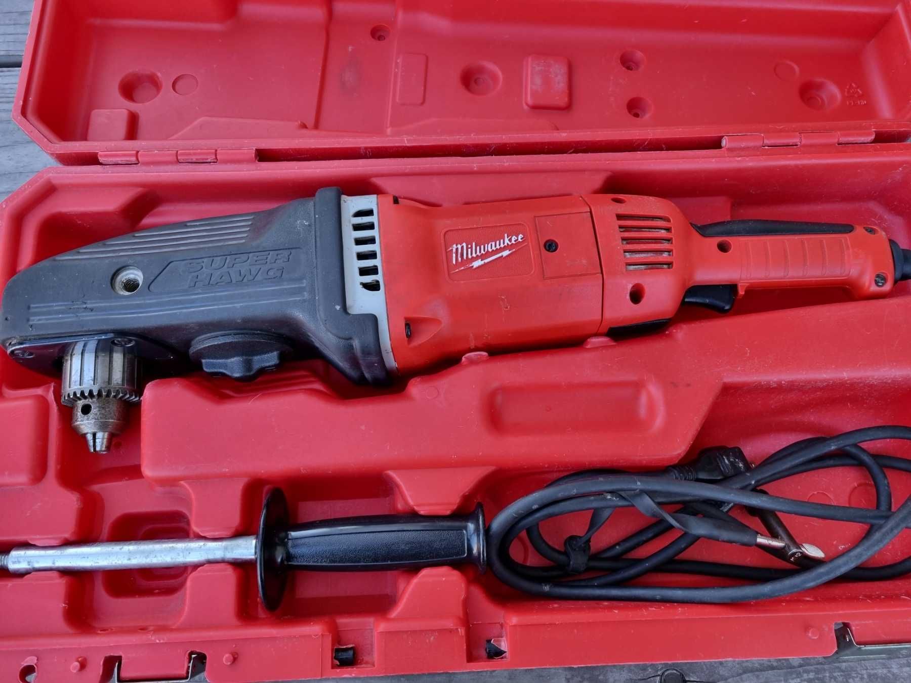 Wiertarka kątowa Milwaukee Super HAWG 120V