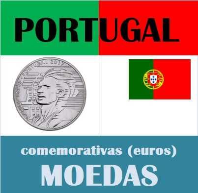 Moedas - - - Portugal - - - Comemorativas - - - ( Euros )