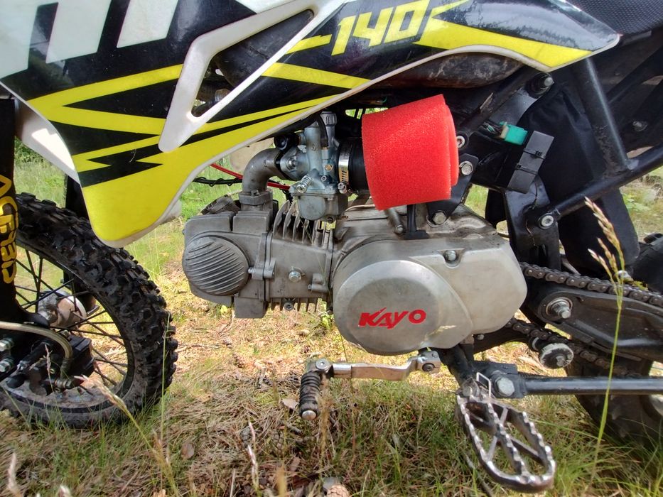 Cross pitbike mrf 140 TTR