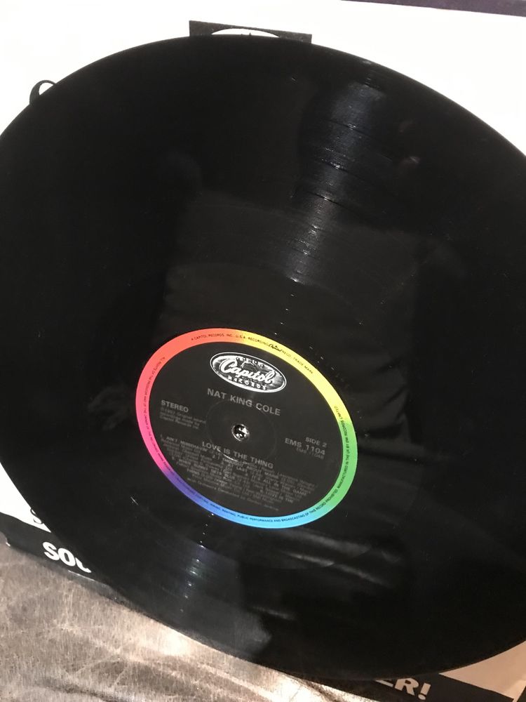 Nat King Kole Love Is The Thing 86r. U.K Capitol Records