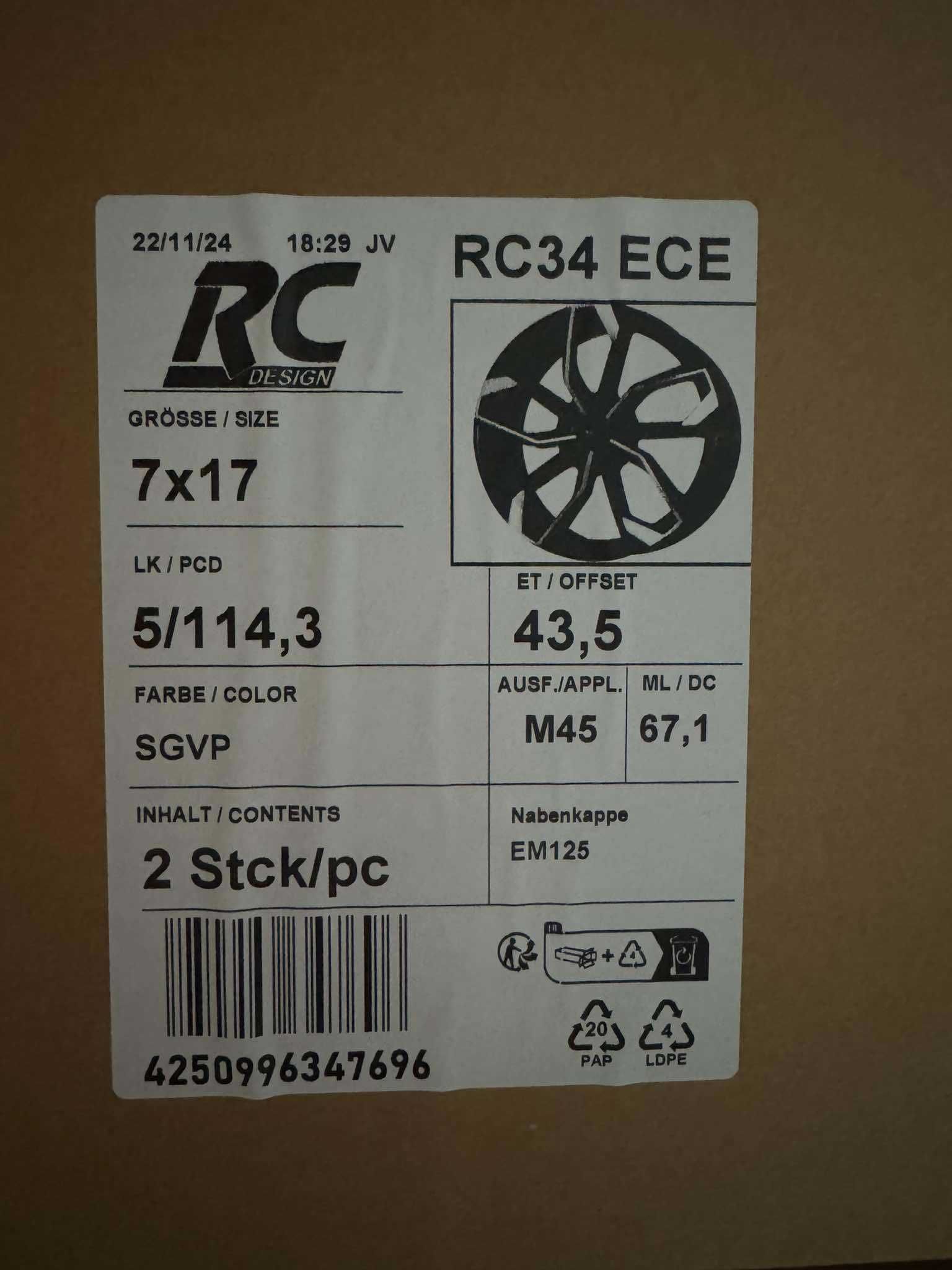 Alufelgi 5x114,3 r17 NOWE SUZUKI Vitara SX4 S-Cross Swift Kizashi 210#