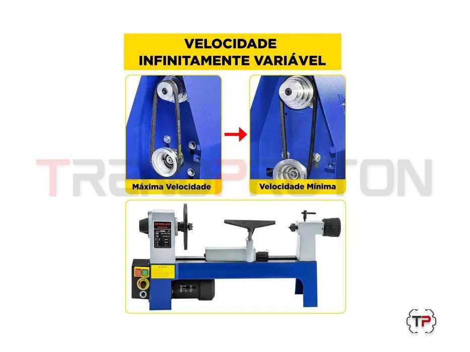 Torno Mecânico p/ Madeira 203x305mm