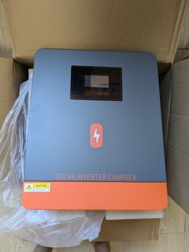 Гібридний інвертор powmr 4200, 4.2 kw, сонячні панелі