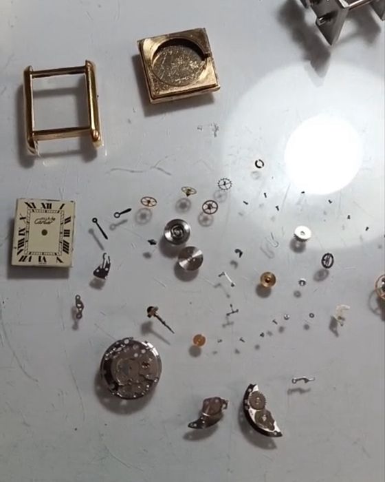 Relogio Cartier Tank mecânico - com revisão